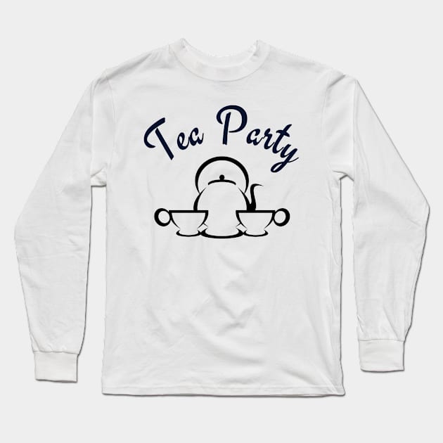 Tea Party Long Sleeve T-Shirt by FromBerlinGift